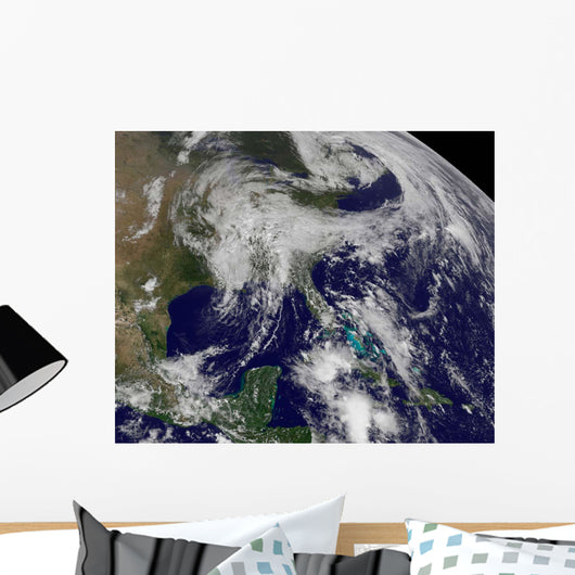 Satellite Low Pressure Area Wall Decal