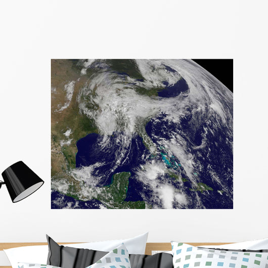 Satellite Low Pressure Area Wall Decal