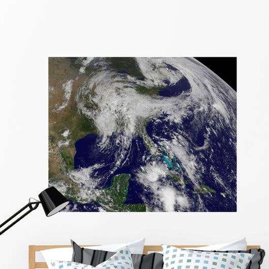 Satellite Low Pressure Area Wall Decal