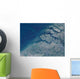 Satellite Belgium Coastline Wall Decal