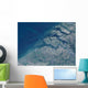 Satellite Belgium Coastline Wall Decal
