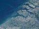 Satellite Belgium Coastline Wall Decal