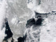 Sea Ice Lines Coasts Wall Decal