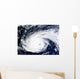 Hurricane Nadine over Atlantic Wall Decal