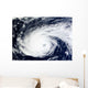 Hurricane Nadine over Atlantic Wall Decal