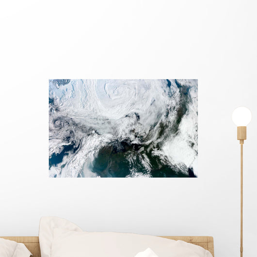 Satellite Large and Powerful Wall Decal