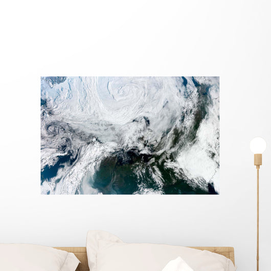 Satellite Large and Powerful Wall Decal