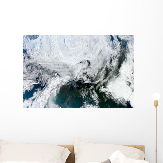 Satellite Large and Powerful Wall Decal