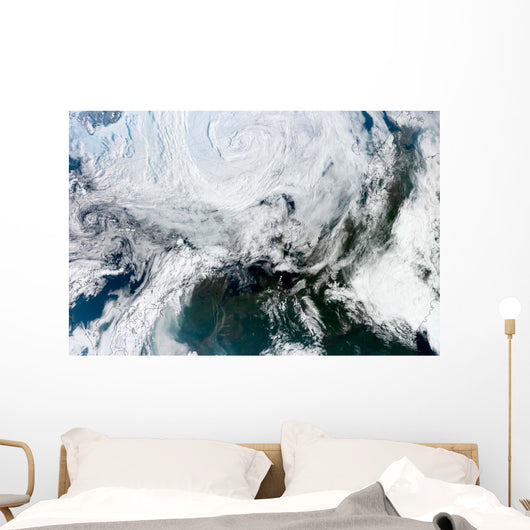 Satellite Large and Powerful Wall Decal