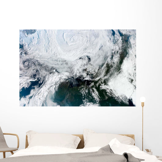 Satellite Large and Powerful Wall Decal