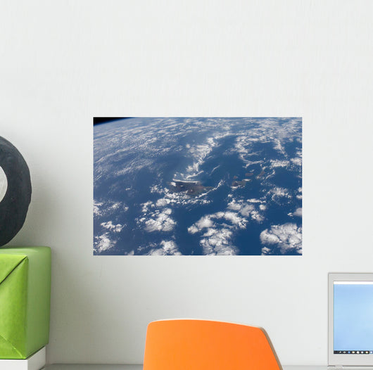 Hawaiian Islands as Seen Wall Decal