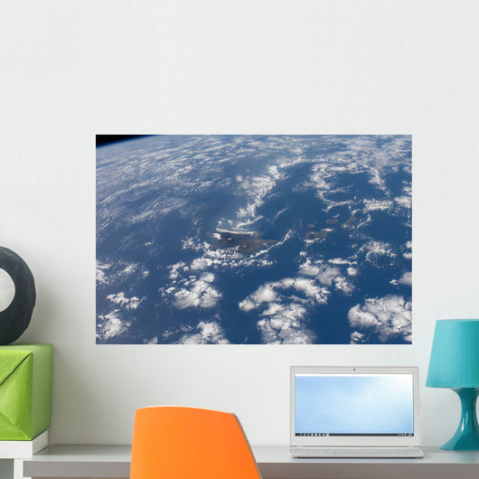 Hawaiian Islands as Seen Wall Decal