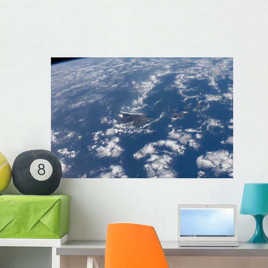 Hawaiian Islands as Seen Wall Decal