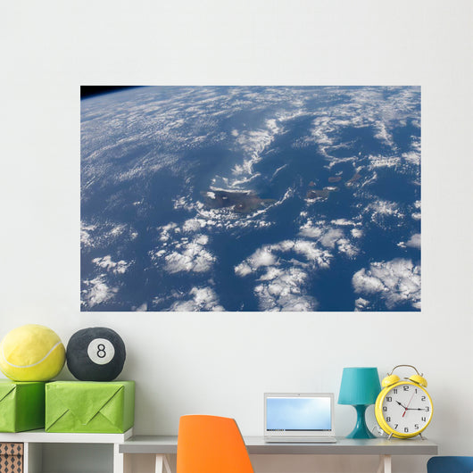 Hawaiian Islands as Seen Wall Decal