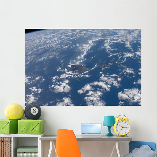 Hawaiian Islands as Seen Wall Decal