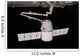 SpaceX Dragon Cargo Craft Wall Decal Design 2