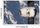 SpaceX Dragon Commercial Cargo Wall Decal Design 1