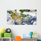 Satellite North America with Wall Decal