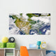 Satellite North America with Wall Decal
