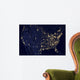 City Lights United States Wall Decal