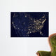 City Lights United States Wall Decal