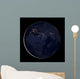 Full Earth Showing City Wall Decal