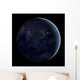 Full Earth Night Showing Wall Decal Design 1