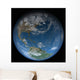 Full Earth Featuring North Wall Decal