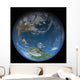 Full Earth Featuring North Wall Decal