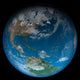Full Earth Featuring North Wall Decal