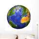 Full Earth Showing Topographic Wall Decal