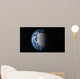 Full Earth Showing Simulated Wall Decal Design 3