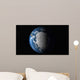 Full Earth Showing Simulated Wall Decal Design 3
