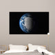 Full Earth Showing Simulated Wall Decal Design 3