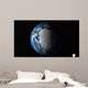 Full Earth Showing Simulated Wall Decal Design 3