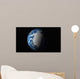 Full Earth Showing Simulated Wall Decal Design 2