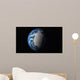 Full Earth Showing Simulated Wall Decal Design 2