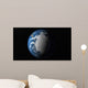 Full Earth Showing Simulated Wall Decal Design 2