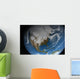 Full Earth Showing Simulated Wall Decal Design 1