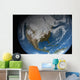 Full Earth Showing Simulated Wall Decal Design 1