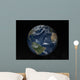 Earth with Clouds and Wall Decal Design 2
