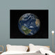 Earth with Clouds and Wall Decal Design 2