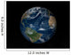 Earth with Clouds and Wall Decal Design 2