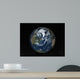 Earth with Clouds and Wall Decal Design 1