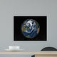 Earth with Clouds and Wall Decal Design 1