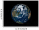 Earth with Clouds and Wall Decal Design 1