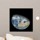 Synthesized Earth Showing North Wall Decal