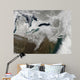 Satellite Large Nor'easter Snow Wall Decal Design 3