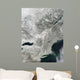 Satellite Large Nor'easter Snow Wall Decal Design 2