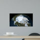 Planet Earth Showing Sea Wall Decal Design 2